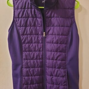 Purple Puffer Vest